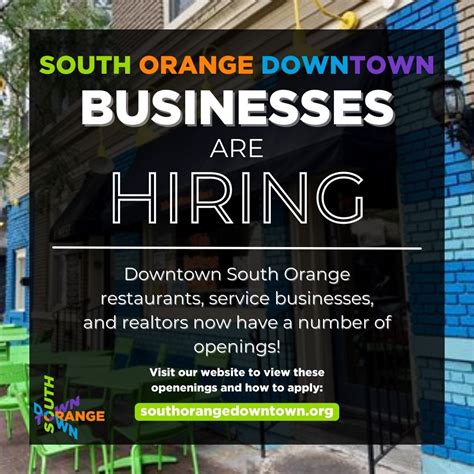 Visit — South Orange Downtown