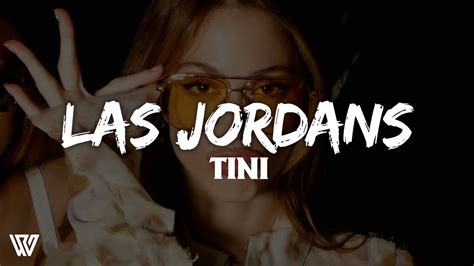 TINI Las Jordans Letra Lyrics YouTube