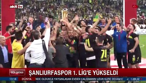 Şanlıurfaspor 1 Lig e yükseldi Dailymotion Video