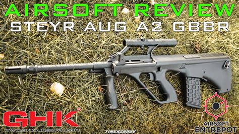 Airsoft Review Ghk Steyr Aug A Gbbr Gaz Blowback Rifle Airsoft