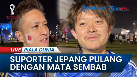 Piala Dunia Gagal Melaju Perempat Final Suporter Jepang Pulang