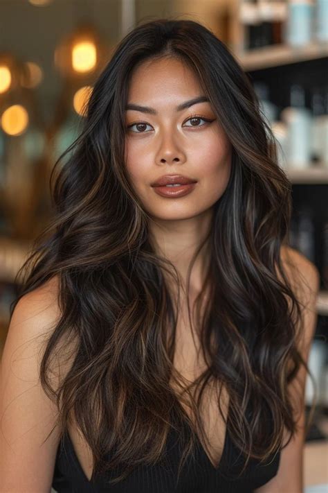 23 Divine Dark Brown Hair Balayage Hairstyles For Beautiful Dimensional