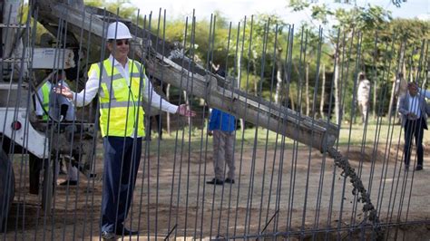 Dominican Republic starts work on border wall with Haiti | World News | Sky News