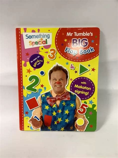 Something Special Mr Tumbles Big Flap Book With Makaton Signing On