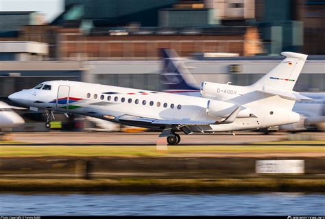 D Agbh Volkswagen Air Service Dassault Falcon X Photo By Ferenc Kobli