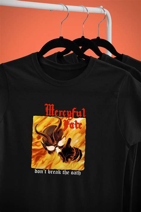 Mercyful Fate Dont Break The Oath 84 Black Tee Vtg Shirt Size Etsy