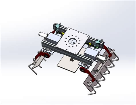 机器人双抓手3d模型下载 三维模型 Solidworks模型 制造云 产品模型