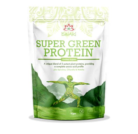 Buy Now Super Green Protein Vegan Proteins Iswari