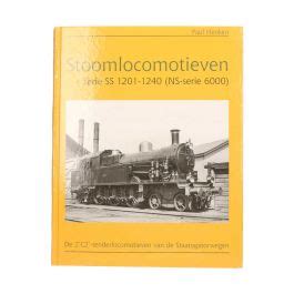 Boek Stoomlocomotieven Serie SS 1201 1240 NL