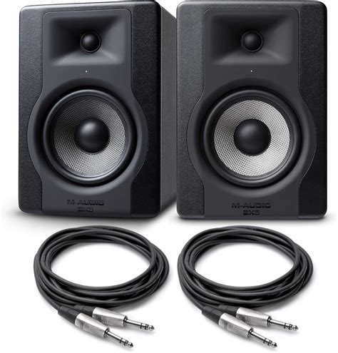 M Audio Bx5 D3 2 Way 5 Active Studio Monitors For Music