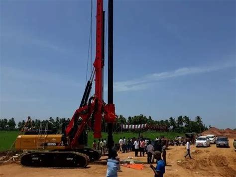 Cast In Situ Bored Pile Service At Rs 4000 Meter Piles Services