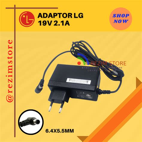 AC Power Adapter Monitor LG Adaptor Monitor TV LG LCD LED 19V 2 1A