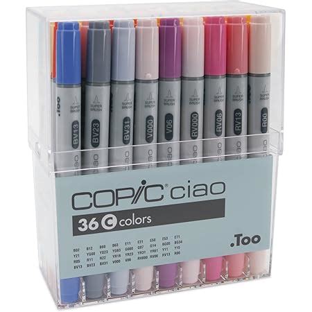 Copic Marker Copic Ciao Markers Set Of Color Set C Amazon In