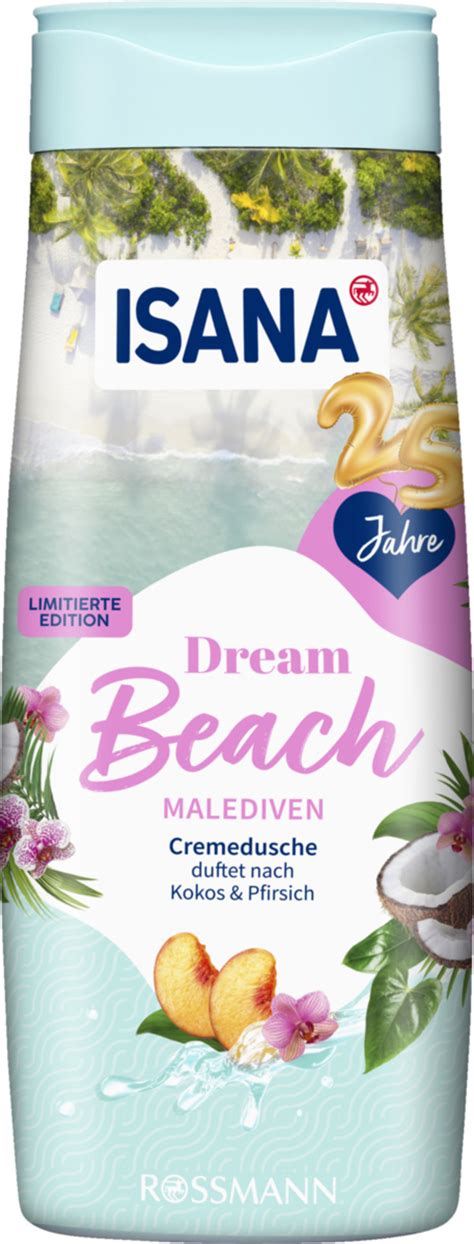 Isana Cremedusche Dream Beach Malediven Von Rossmann Ansehen