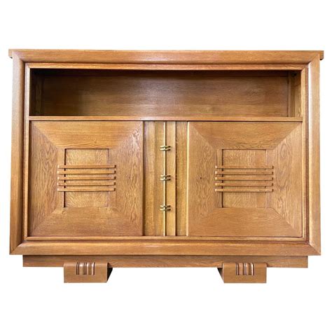 1940 S French Oak Sideboard By Charles Dudouyt At 1stDibs