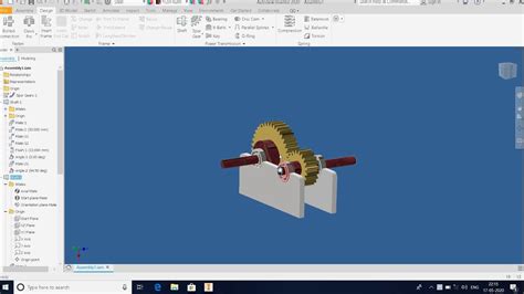 Gear Train Design Using Autodesk Inventor Project Assignment For Skyfi