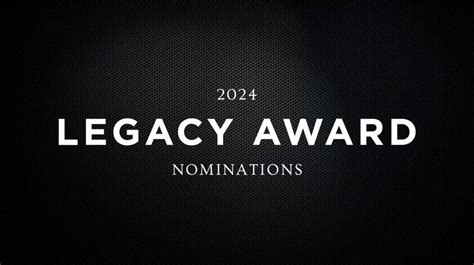 Legacy Award Nominations Michigan Legacy Art Park