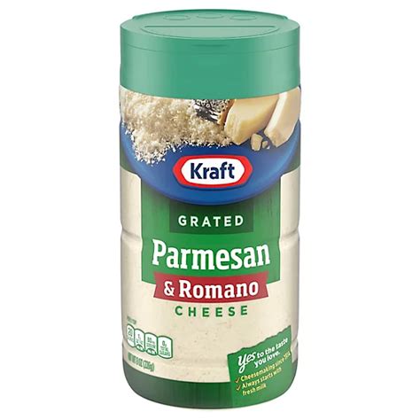 Kraft Cheese Grated Parmesan Romano 8 Oz Safeway