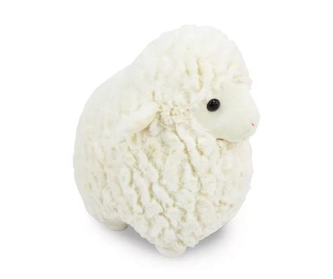 White Fluffy Sheep Plush Big Lots