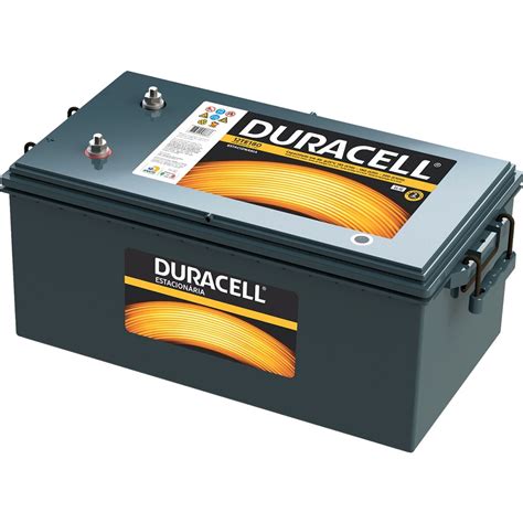 Bateria Estacionaria Duracell 12v 200ah C100 Solar Nobreak Submarino