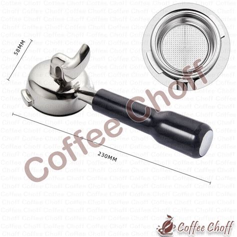 Porta Filter Nuova Simonelli Victoria Arduino Two Spout Basket Mm