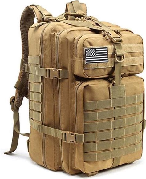 Army Backpack In Kaki Grote Capaciteit Tactical Rugzak