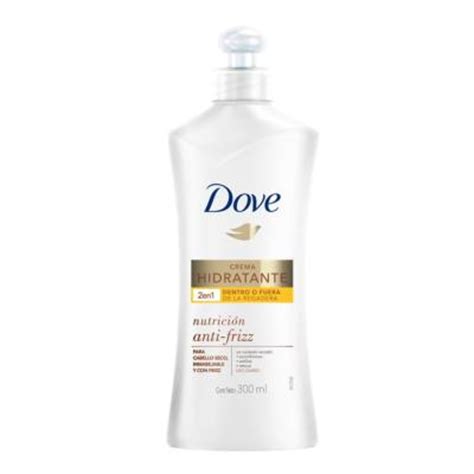 Crema hidratante capilar Dove 2 en 1 nutrición anti frizz 300 ml Walmart