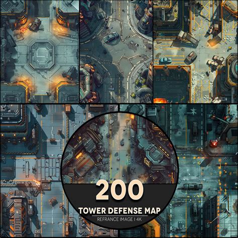 Artstation Tower Defense Map 4k Referenceconcept Images