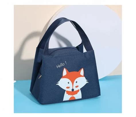 Polyester Printed Cartoon Lunch Bag, For School,Office & Picnic at Rs ...