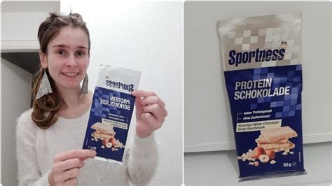 Sportness Protein Schokolade Hazelnut White Chocolate Crisp YouTube