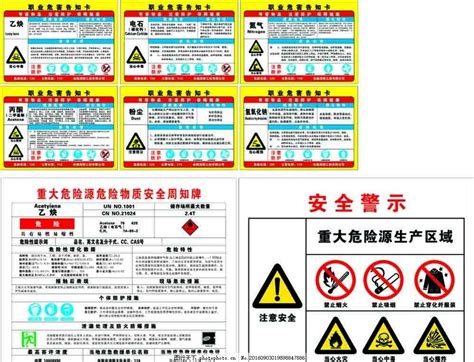 职业危害告卡危险物质安全图片标识logo标识 图行天下素材网