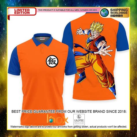 Hot Gohan Super Saiyan Dragon Ball Anime D Polo Shirt Express Your Unique Style With Boxboxshirt