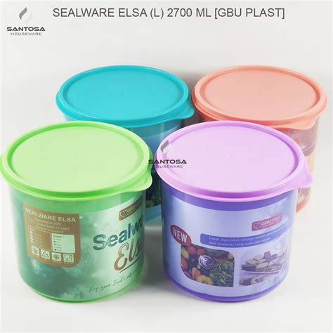 Jual Sealware Elsa L Ml Gbu Plast Shopee Indonesia