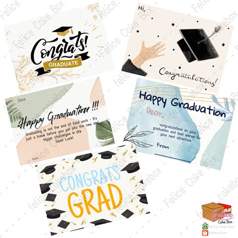 Jual Happy Graduation Card Kartu Ucapan Wisuda Graduation Greeting