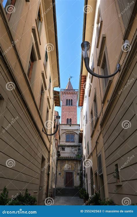 Bell Tower Of The Collegiate Church Of Sant Andrea Di Empoli In Tuscany