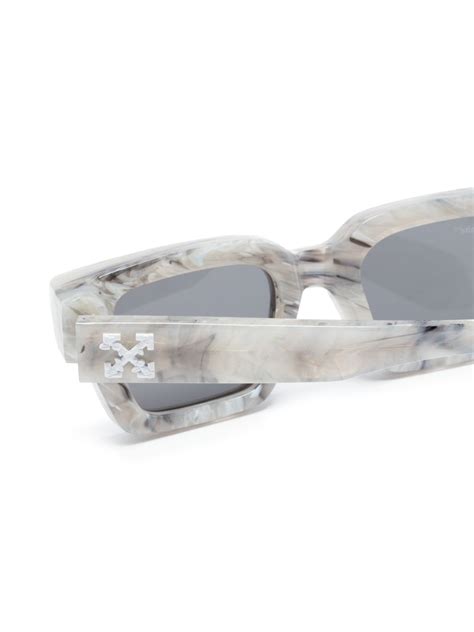 Off White Eyewear Lentes De Sol Virgil Gris Farfetch Mx