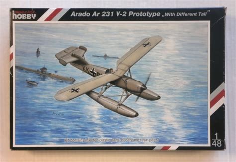 SPECIAL HOBBY 1/48 48061 ARADO Ar 231 V-2 PROTOTYPE Model Kit