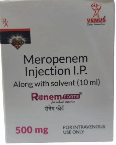 RONEM FORTE 500 At Rs 300 Vial Meropenem Injection In Goregaon ID