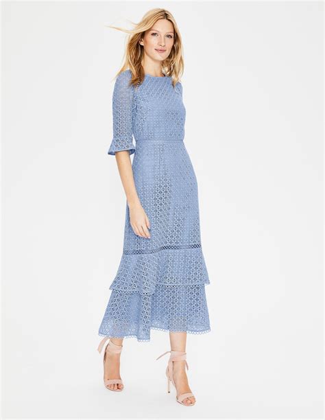 Lana Lace Midi Dress W0331 Special Occasion Dresses At Boden Womens