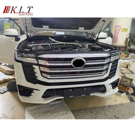 Klt Factory Grill Front Bumper Body Kit For Toyota Land Cruiser Lc200