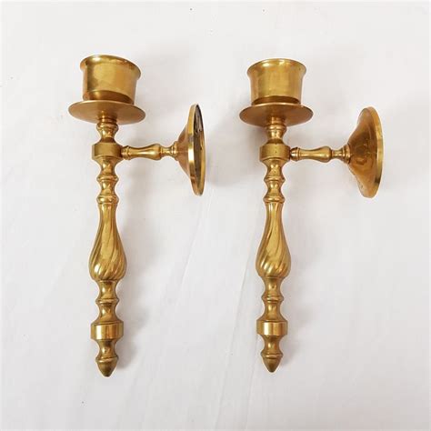 Set Of Wall Sconces Neoclassical Style Brass Bronze Catawiki