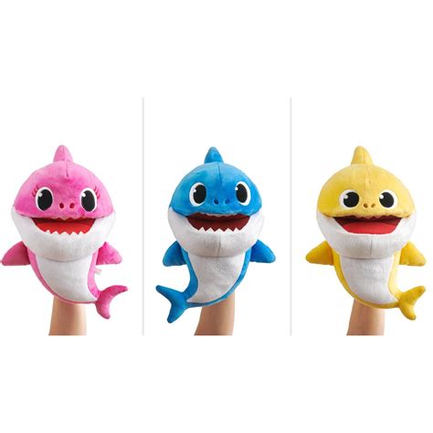 Baby Shark Plush Singing Puppet Assorted Big W