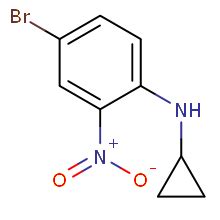 N Cyclopropyl Bromo Nitroaniline G G