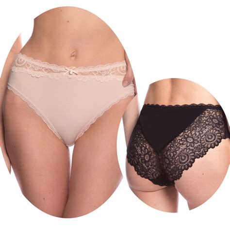 LAMA Figi Damskie Bikini WIELOKOLOROWE R XL 2 Szt 5904577901874 Cena Opinie Majtki