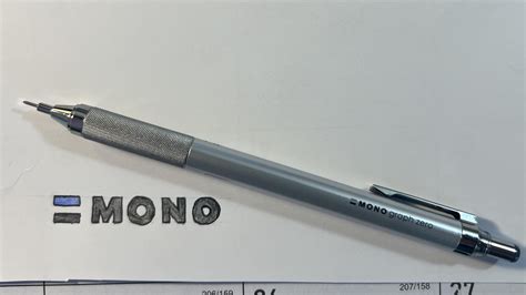 Tombow Mono Graph Zero : r/mechanicalpencils