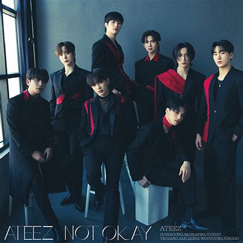 Not Okay【cd Maxi】 Ateez Universal Music Store