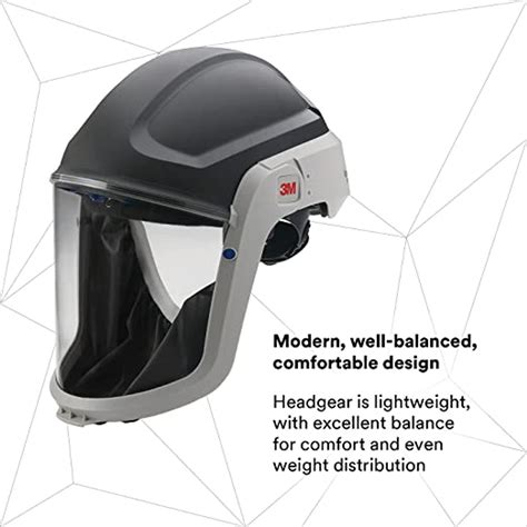 3M Versaflo Hard Hat Assembly with Premium Visor and Faceseal