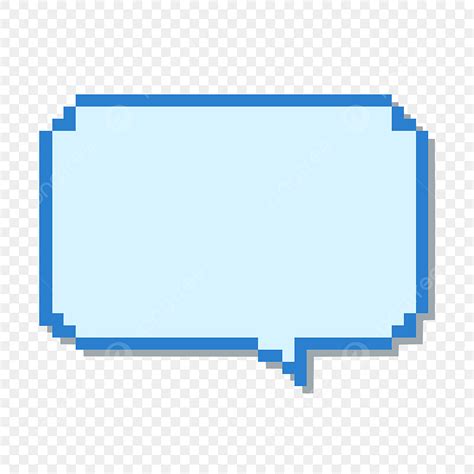 Диалог Cyan Pixel Art Text Box Dialog PNG , синий, Пиксель арт, Пиксель ...