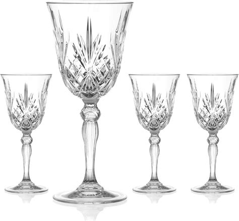 RCR 12x 290ml Crystal Glass Red Wine Glasses Orchestra Range Red White