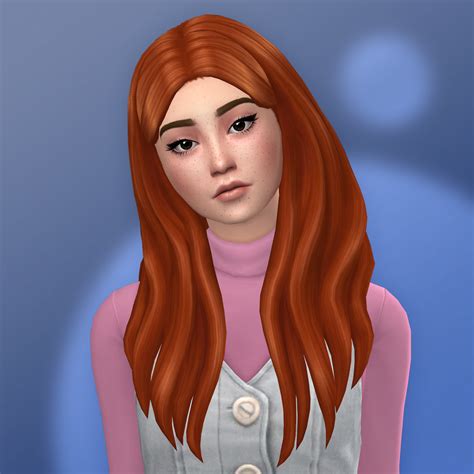 QICC Iona Hair Create A Sim The Sims 4 CurseForge